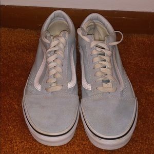 Baby Blue Vans